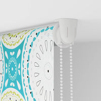 vidaXL Tenda a Rullo Doccia 60x240 cm Larghezza Tessuto 56 cm