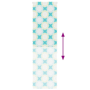 vidaXL Tenda a Rullo Doccia 70x240 cm Larghezza Tessuto 66 cm