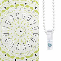 vidaXL Tenda a Rullo Doccia 110x240 cm Larghezza Tessuto 106 cm