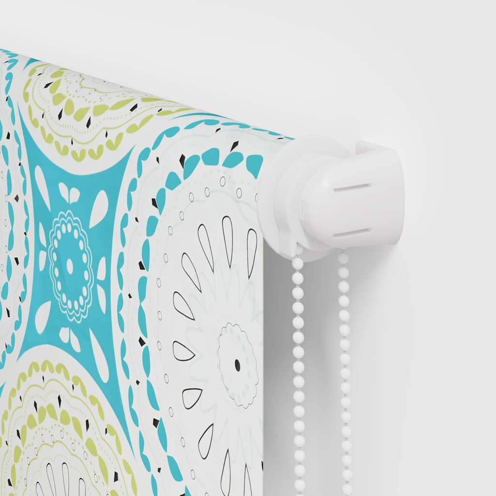 vidaXL Tenda a Rullo Doccia 130x240 cm Larghezza Tessuto 126 cm