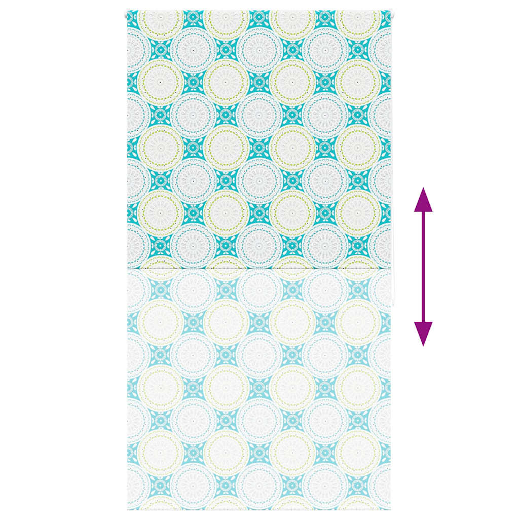 Tenda a Rullo Doccia 140x240 cm Larghezza Tessuto 136 cm
