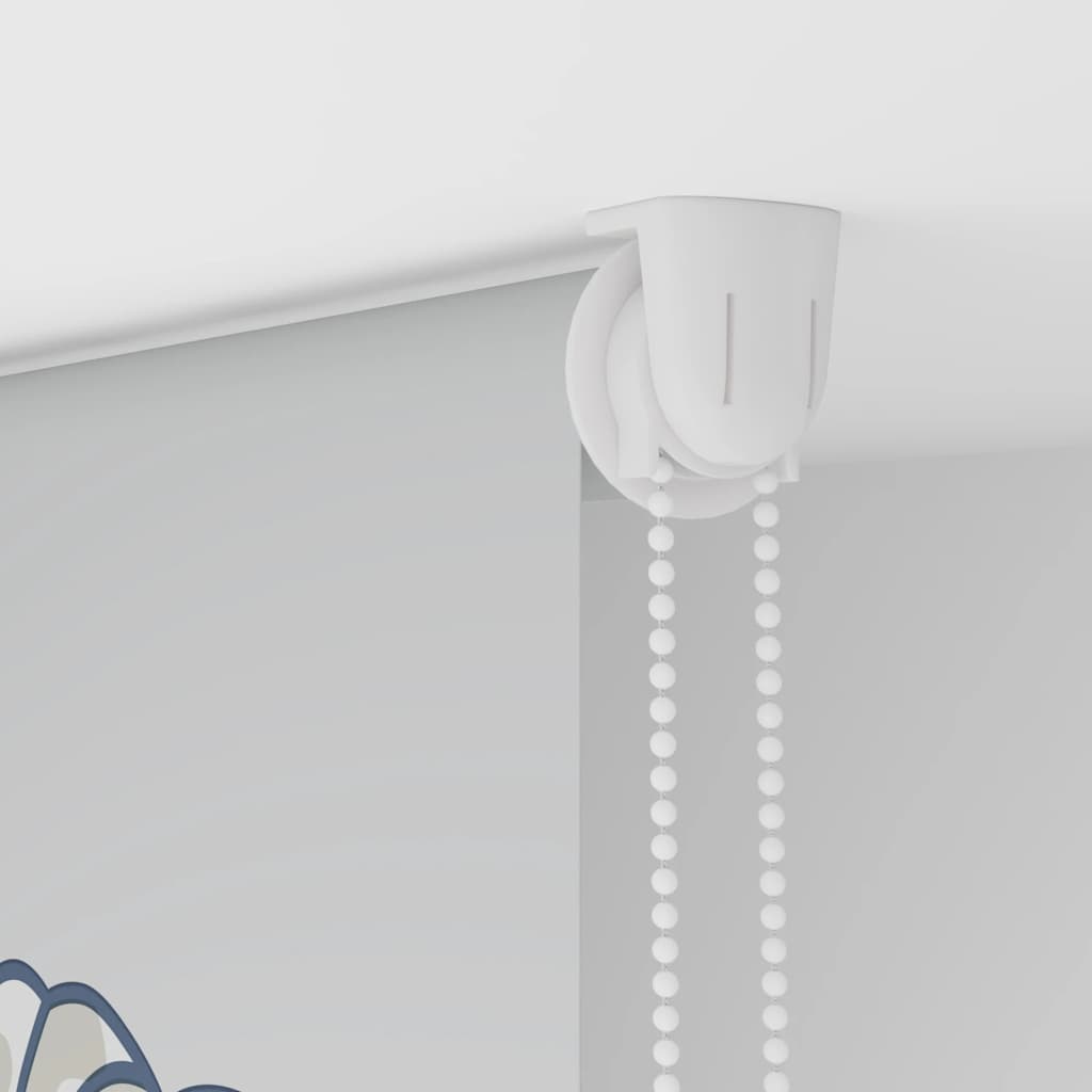 vidaXL Tenda a Rullo Doccia 70x240 cm Larghezza Tessuto 66 cm