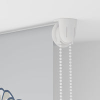 vidaXL Tenda a Rullo Doccia 80x240 cm Larghezza Tessuto 76 cm