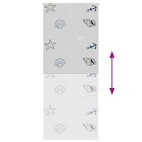 Tenda a Rullo Doccia 90x240 cm Larghezza Tessuto 86 cm 4014890