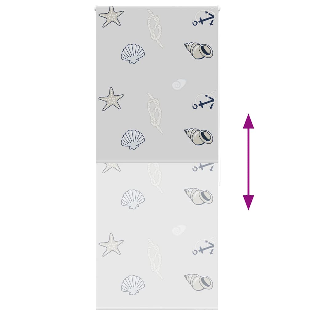 Tenda a Rullo Doccia 100x240 cm Larghezza Tessuto 96 cm 4014891