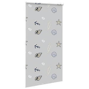 Tenda a Rullo Doccia 120x240 cm Larghezza Tessuto 116 cm 4014893