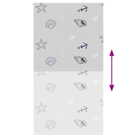 Tenda a Rullo Doccia 120x240 cm Larghezza Tessuto 116 cm 4014893