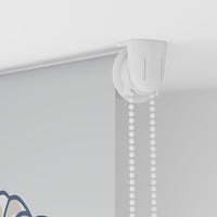 vidaXL Tenda a Rullo Doccia 130x240 cm Larghezza Tessuto 126 cm