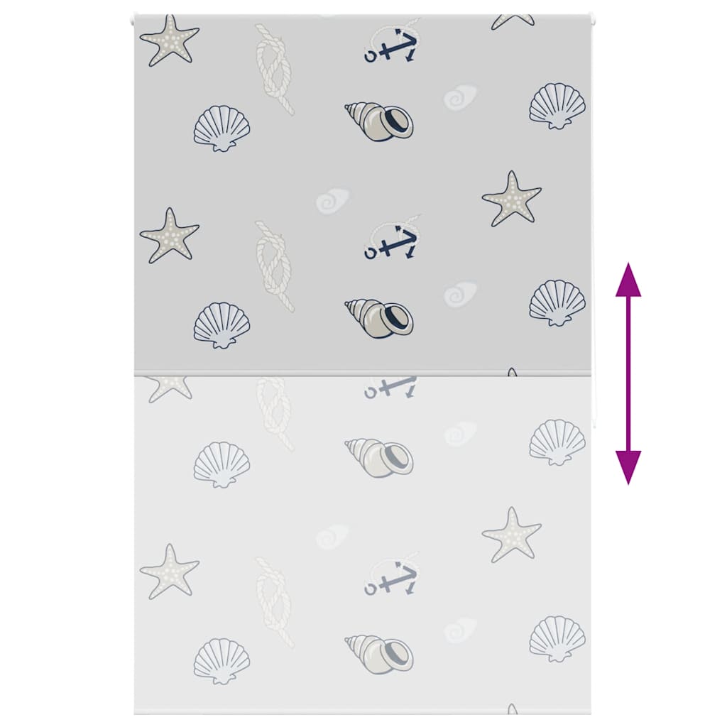 vidaXL Tenda a Rullo Doccia 160x240 cm Larghezza Tessuto 156 cm