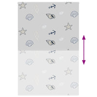 vidaXL Tenda a Rullo Doccia 160x240 cm Larghezza Tessuto 156 cm