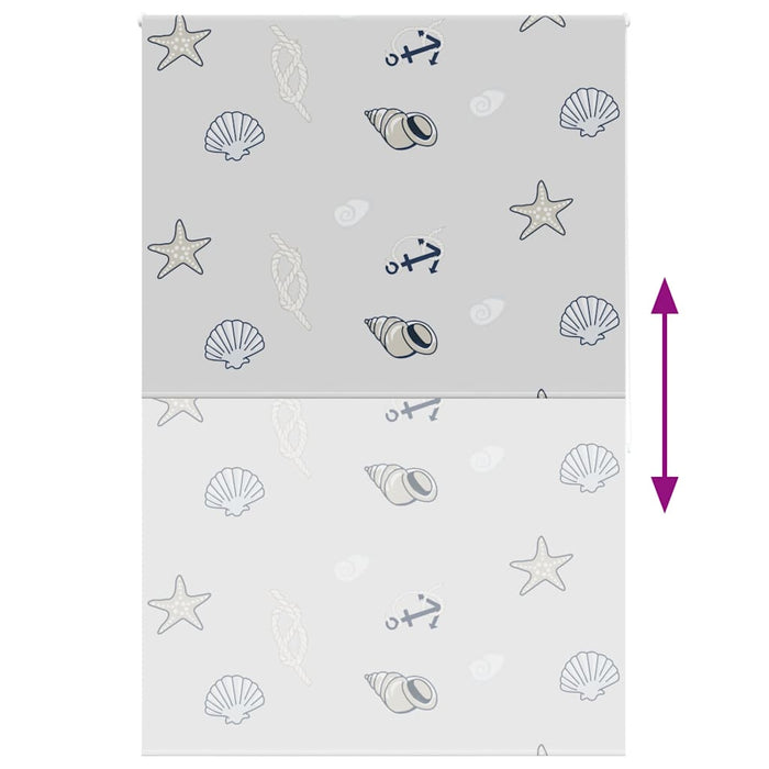 vidaXL Tenda a Rullo Doccia 160x240 cm Larghezza Tessuto 156 cm