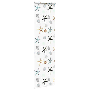 Tenda a Rullo Doccia 60x240 cm Larghezza Tessuto 56 cm