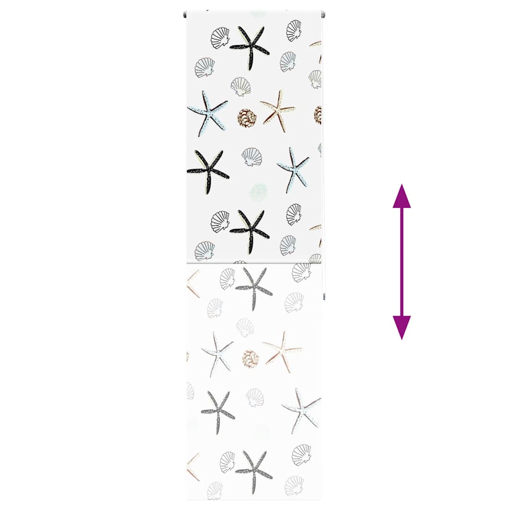 Tenda a Rullo Doccia 60x240 cm Larghezza Tessuto 56 cm