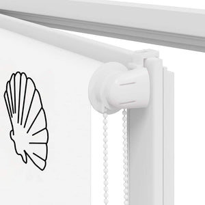 Tenda a Rullo Doccia 60x240 cm Larghezza Tessuto 56 cm