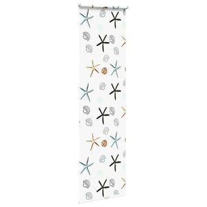 Tenda a Rullo Doccia 70x240 cm Larghezza Tessuto 66 cm 4014899