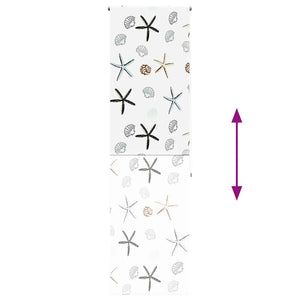 Tenda a Rullo Doccia 70x240 cm Larghezza Tessuto 66 cm