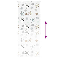 Tenda a Rullo Doccia 90x240 cm Larghezza Tessuto 86 cm 4014901