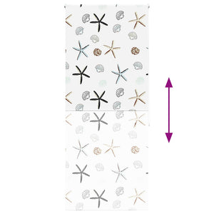 Tenda a Rullo Doccia 100x240 cm Larghezza Tessuto 96 cm 4014902