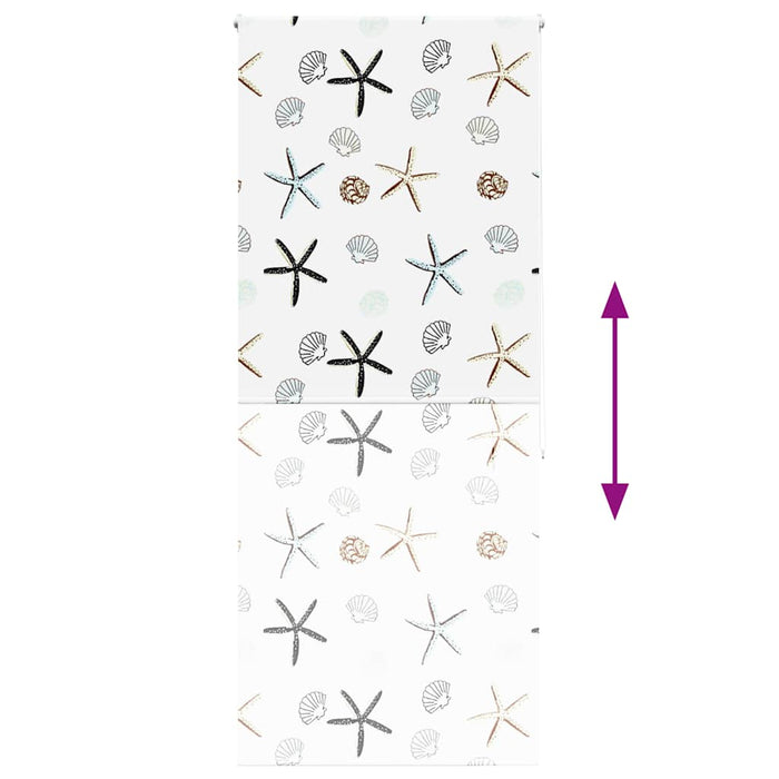 Tenda a Rullo Doccia 110x240 cm Larghezza Tessuto 106 cm