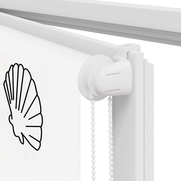 Tenda a Rullo Doccia 110x240 cm Larghezza Tessuto 106 cm