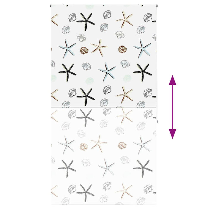 Tenda a Rullo Doccia 130x240 cm Larghezza Tessuto 126 cm 4014905