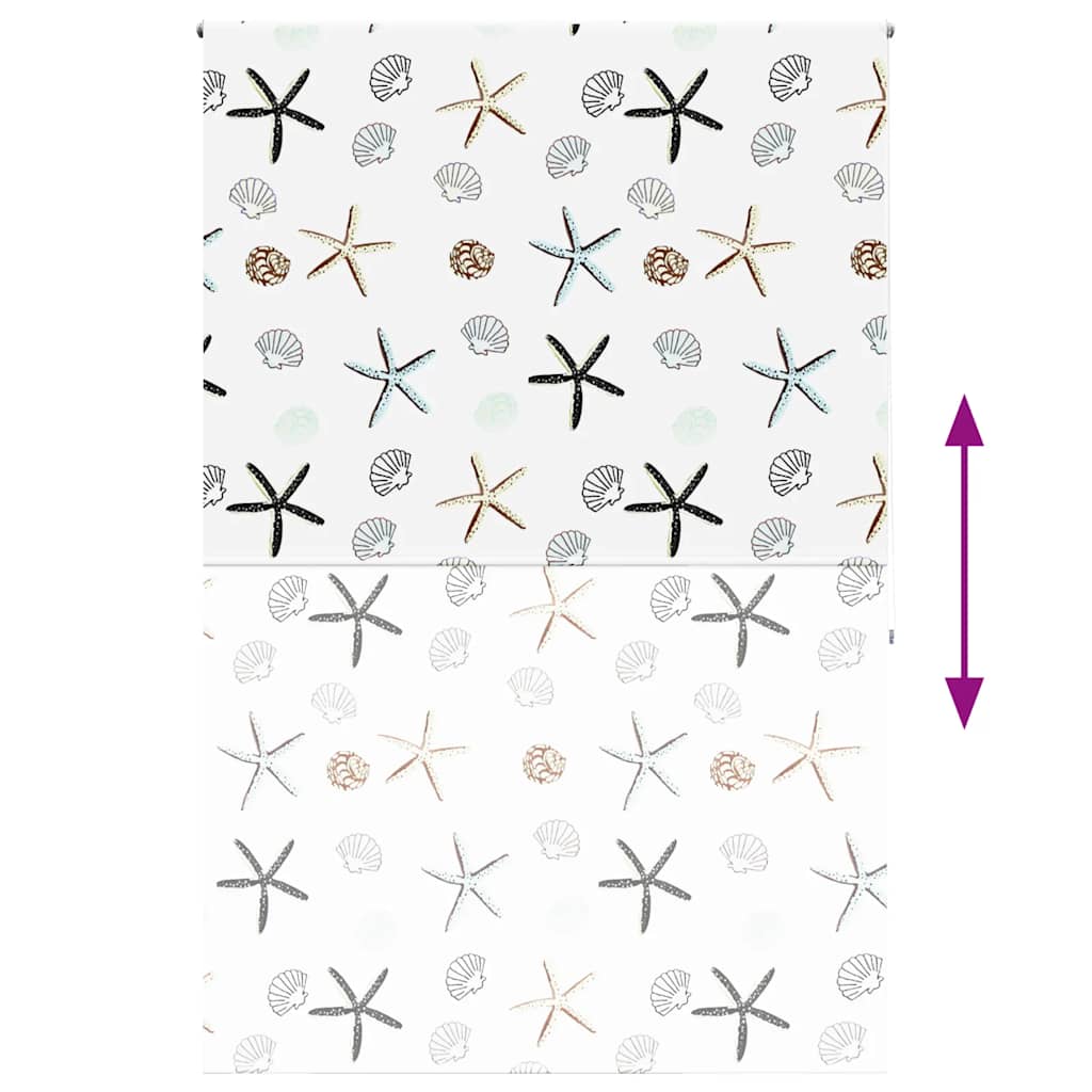 vidaXL Tenda a Rullo Doccia 150x240 cm Larghezza Tessuto 146 cm