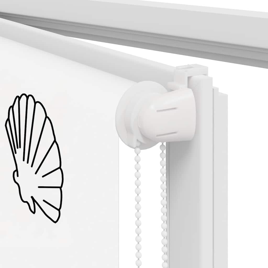 Tenda a Rullo Doccia 150x240 cm Larghezza Tessuto 146 cm 4014907