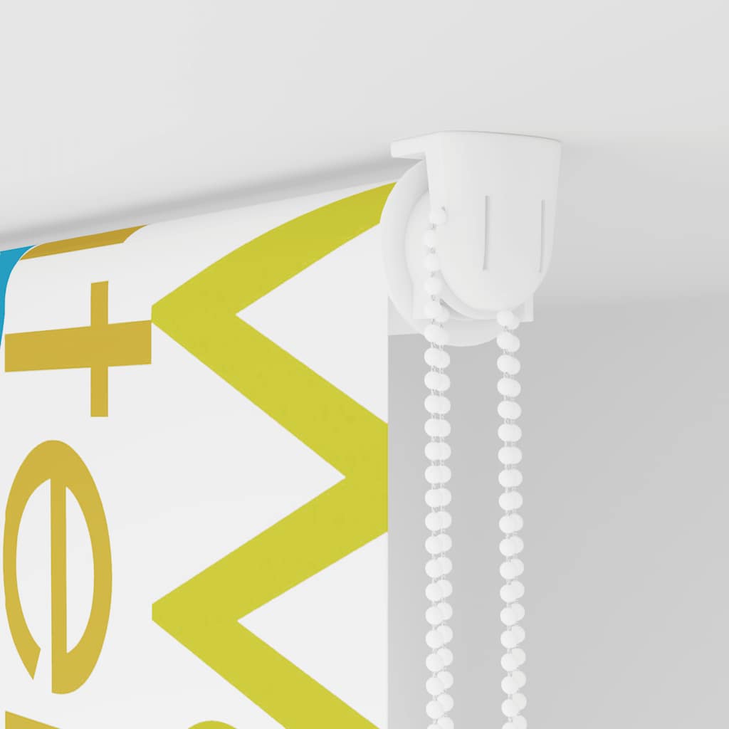 vidaXL Tenda a Rullo Doccia 70x240 cm Larghezza Tessuto 66 cm