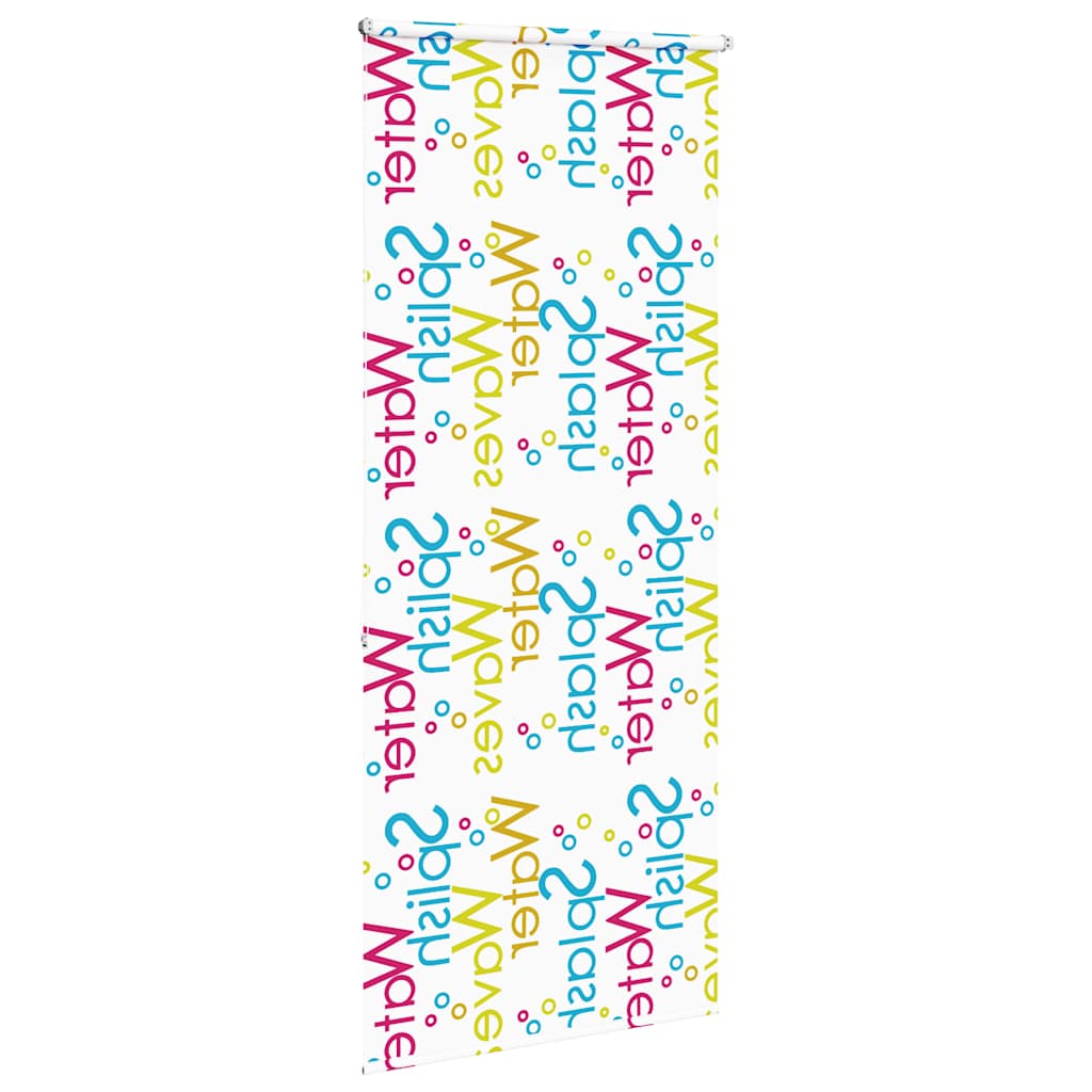 Tenda a Rullo Doccia 90x240 cm Larghezza Tessuto 86 cm 4014912