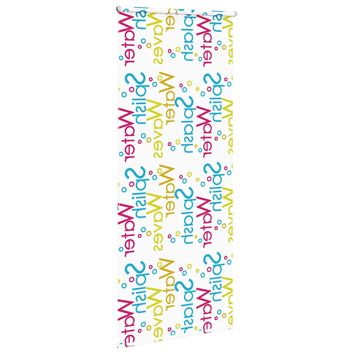 Tenda a Rullo Doccia 90x240 cm Larghezza Tessuto 86 cm 4014912