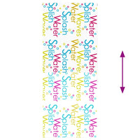 vidaXL Tenda a Rullo Doccia 90x240 cm Larghezza Tessuto 86 cm