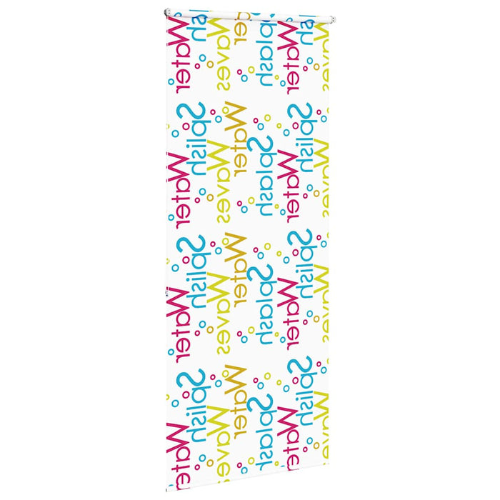 Tenda a Rullo Doccia 110x240 cm Larghezza Tessuto 106 cm 4014914