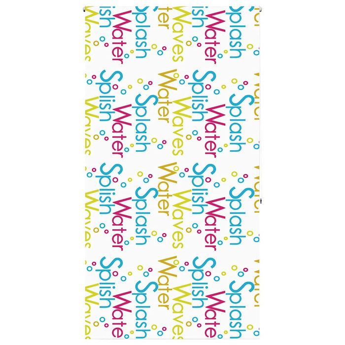 Tenda a Rullo Doccia 120x240 cm Larghezza Tessuto 116 cm