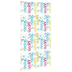 Tenda a Rullo Doccia 120x240 cm Larghezza Tessuto 116 cm 4014915