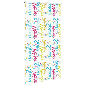 Tenda a Rullo Doccia 140x240 cm Larghezza Tessuto 136 cm 4014917