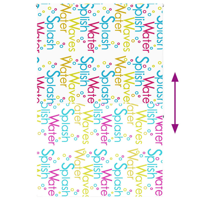 vidaXL Tenda a Rullo Doccia 150x240 cm Larghezza Tessuto 146 cm