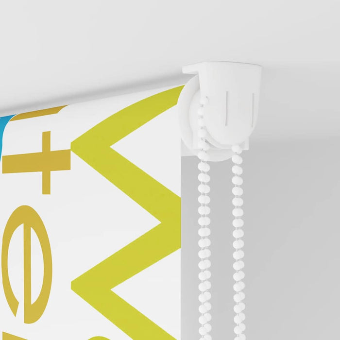 vidaXL Tenda a Rullo Doccia 150x240 cm Larghezza Tessuto 146 cm