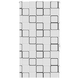 vidaXL Tenda a Rullo Doccia 120x240 cm Larghezza Tessuto 116 cm