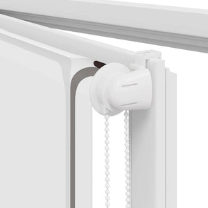 vidaXL Tenda a Rullo Doccia 130x240 cm Larghezza Tessuto 126 cm