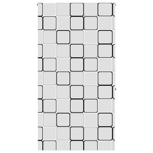 Tenda a Rullo Doccia 140x240 cm Larghezza Tessuto 136 cm