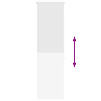 Tenda a Rullo Doccia 60x240 cm Larghezza Tessuto 56 cm 4014931