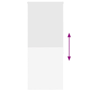 Tenda a Rullo Doccia 90x240 cm Larghezza Tessuto 86 cm 4014934