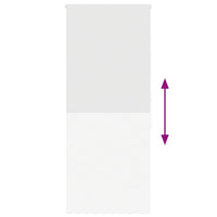 Tenda a Rullo Doccia 110x240 cm Larghezza Tessuto 106 cm 4014936