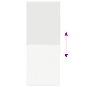 Tenda a Rullo Doccia 110x240 cm Larghezza Tessuto 106 cm 4014936