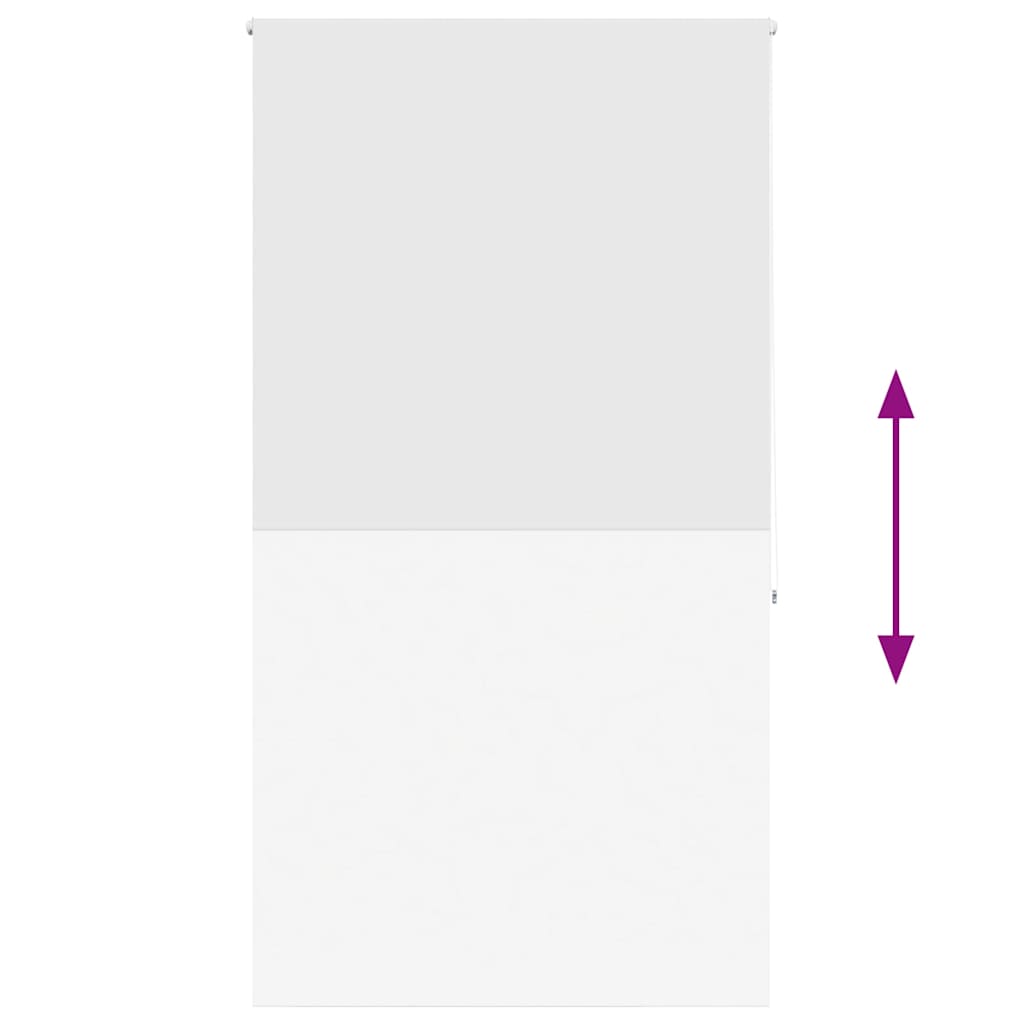 Tenda a Rullo Doccia 130x240 cm Larghezza Tessuto 126 cm 4014938