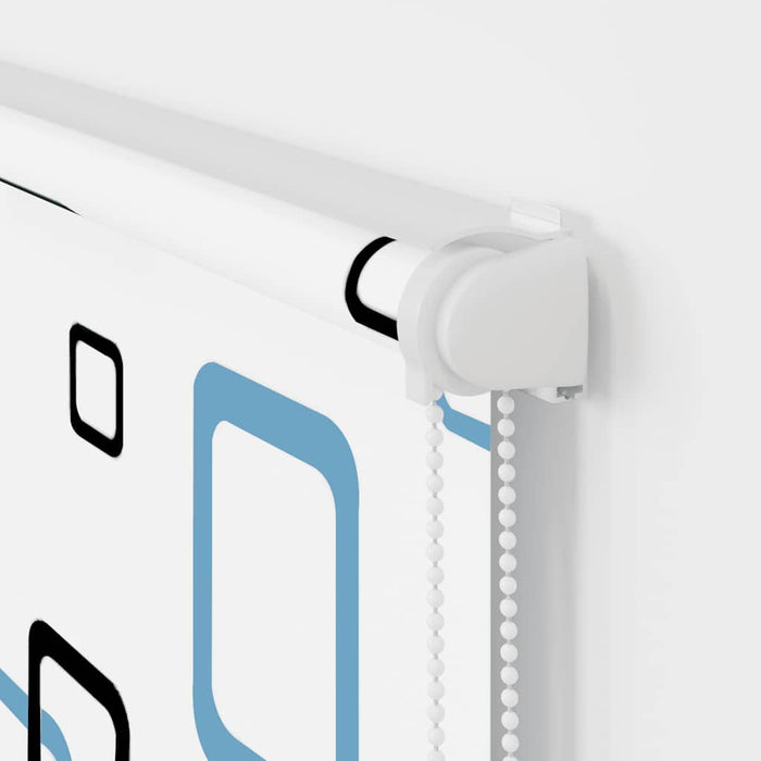 Tenda a Rullo Doccia con Cassonetto 110x240cm Larghezza Tessuto 4014947