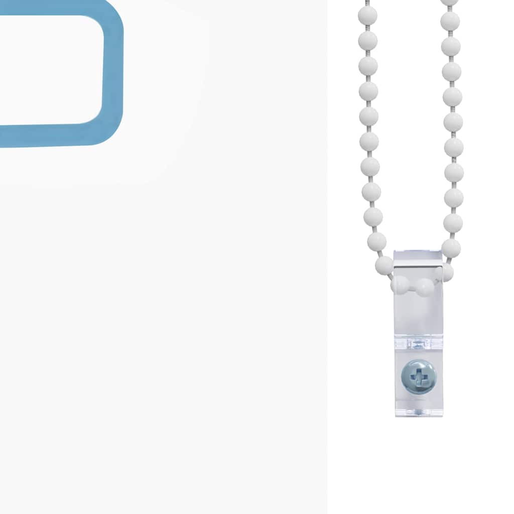 Tenda a Rullo Doccia con Cassonetto 120x240cm Larghezza Tessuto