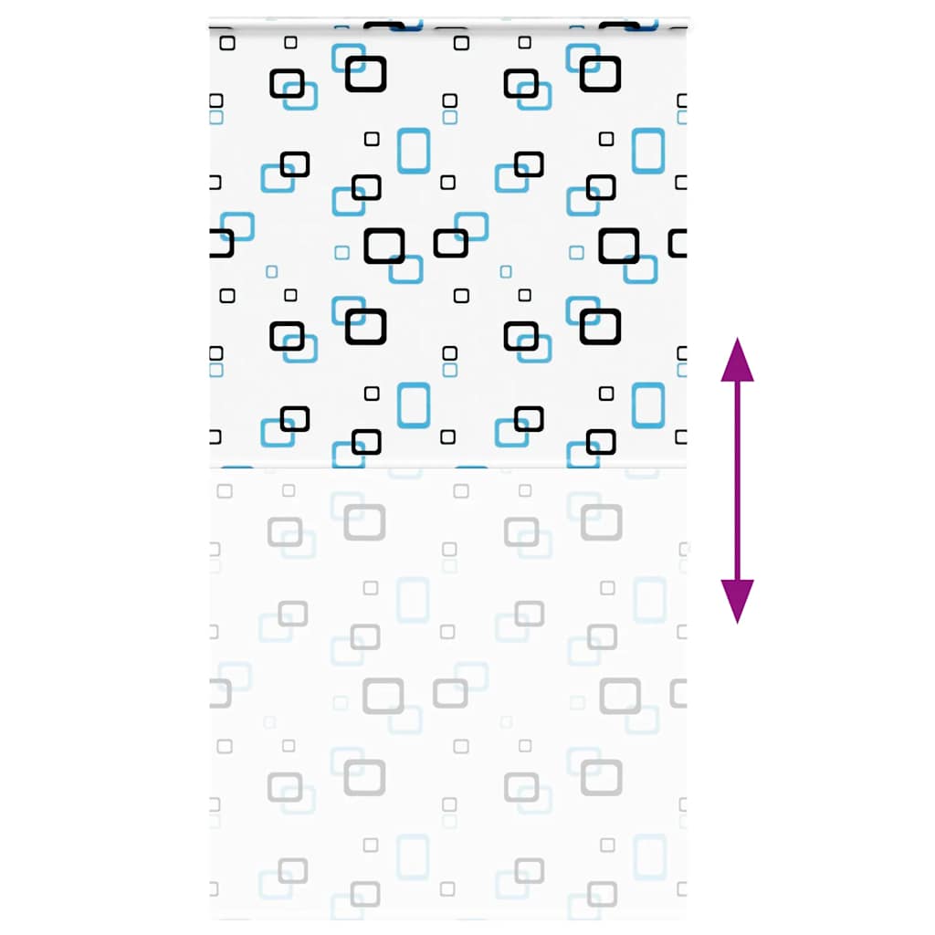 Tenda a Rullo Doccia con Cassonetto 130x240cm Larghezza Tessuto 4014949