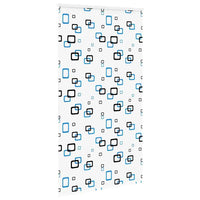 Tenda a Rullo per Doccia Cassonetto 140x240cm Larghezza Tessuto 4014950