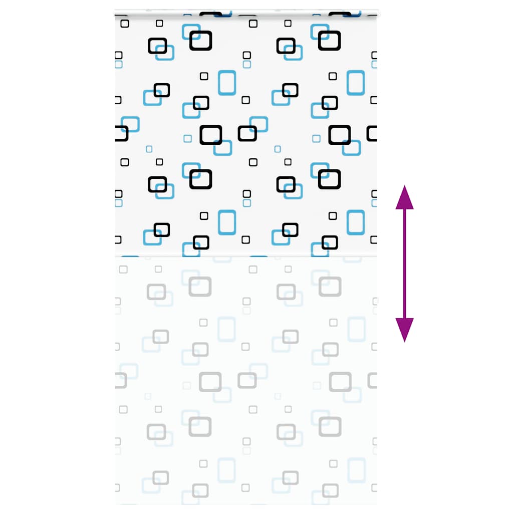 Tenda a Rullo per Doccia Cassonetto 140x240cm Larghezza Tessuto 4014950